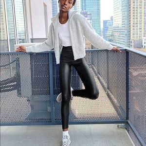 Aritzia Wilfred Free Leather Daria Pant